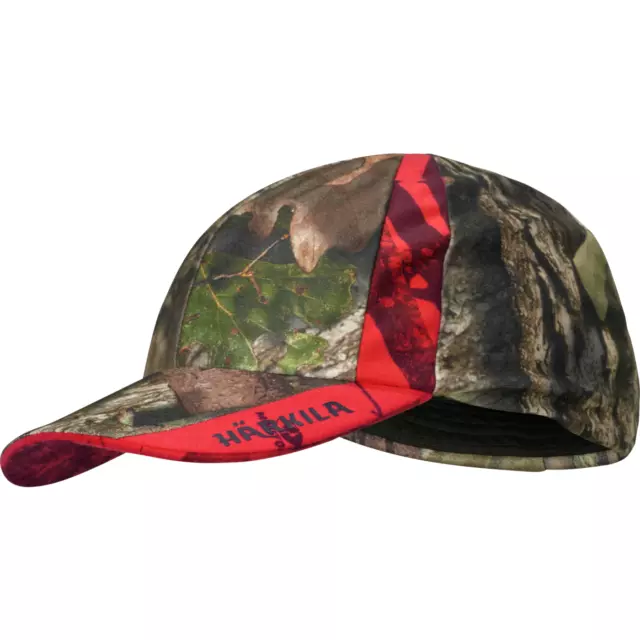 Harkila Moose Hunter 2.0 GTX Cap MossyOak Break Up Camo Red Hunting Shooting