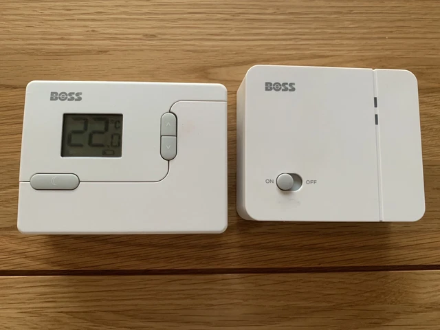 BOSS UNIVERSAL RF Programmable Room Thermostat (Wireless) £13.00 - PicClick  UK