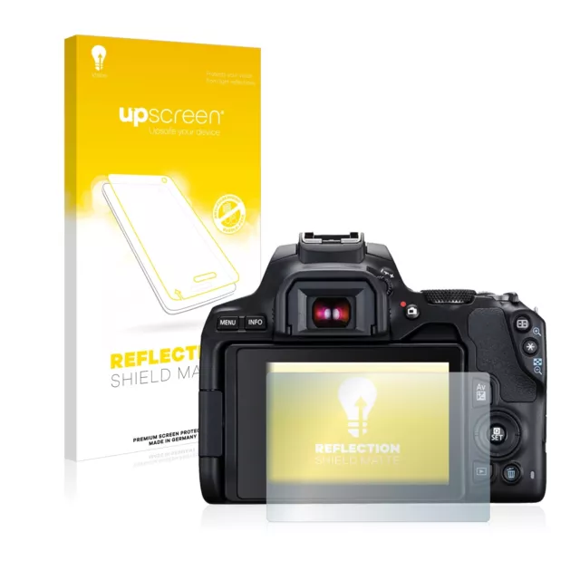 upscreen Anti Glare Screen Protector for Canon EOS 250D Reflection Shield Matte