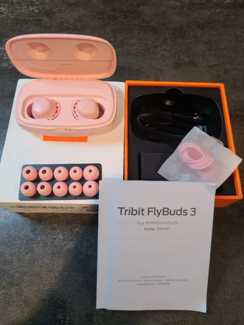 TRIBIT FLYBUDS 3 True Wireless Earbuds BTH92 Tested $30.00 - PicClick