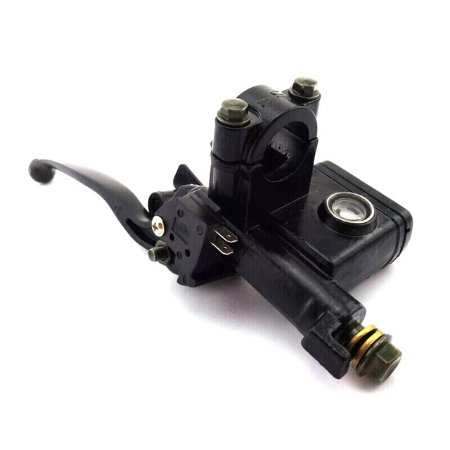 Left Hand Hydraulic Brake Master Cylinder & Handle Lever Fit 50CC~150CC ATV Part