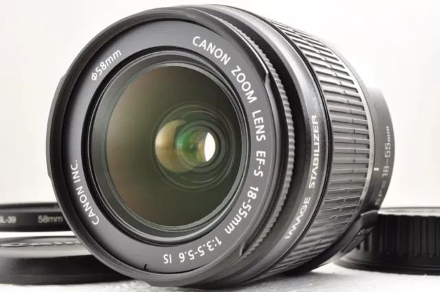 Canon EF-S 18-55mm F/3.5-5.6 IS AF Zoom Lens Filter Near Mint +5 Fr : Japon...