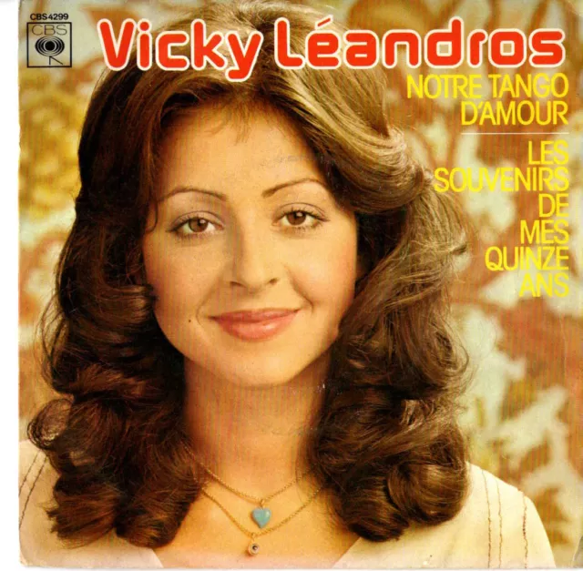 45 tours Vicky LEANDROS Notre tango d'amour