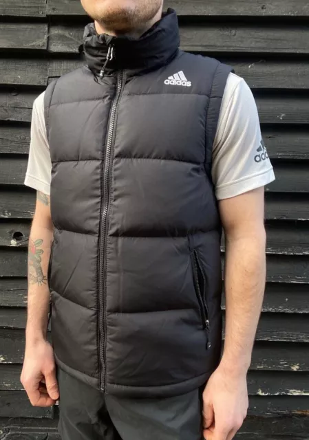 Adidas Men's SDP Down Vest Bodywarmer Gilet / BNWT / Black