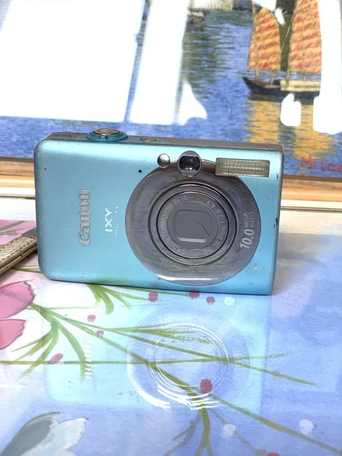 【希少】Canon IXY DIGITAL110 IS Canon IXY DIGITAL 110 IS compact digital camera orange