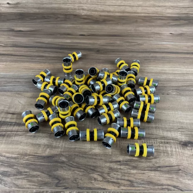 Viega PureFlow PEX Press Coupling, 1/2 “x 1/2 “, Press Model V5615 🔆lot Of 48🔆
