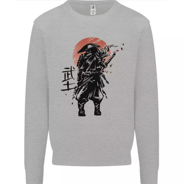 Felpa maglione Samurai Sun MMA Warrior da uomo