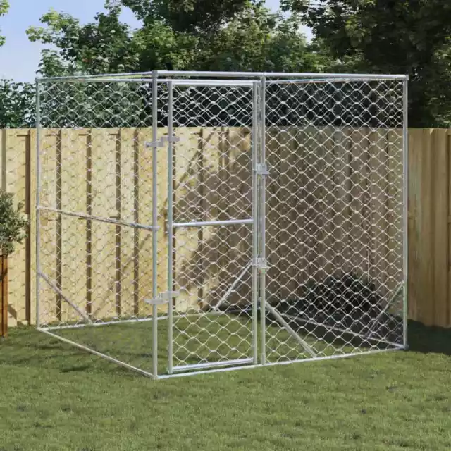 Vidaxl outdoor dog sales kennel
