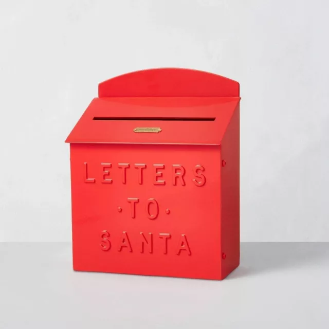 Hearth & Hand by Magnolia Metal Mailbox to Santa - LARGE