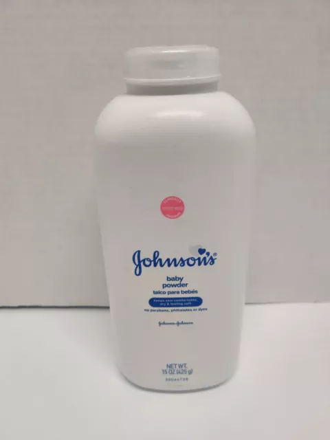Johnson's Baby Powder Original 15 oz Talc Talco Discontinued 1 Bottle