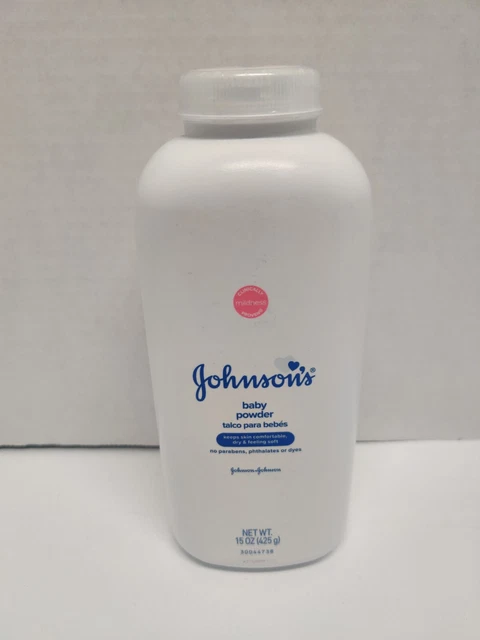 Johnson's Baby Powder Original 15 oz Talc Talco Discontinued 1 Bottle