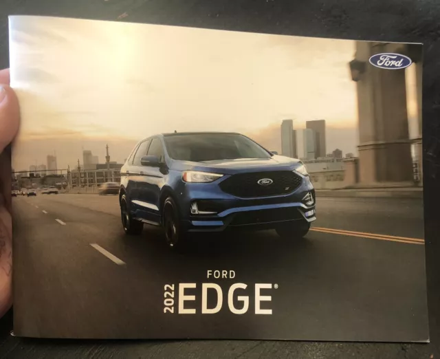 2022 Ford Edge Dealer Sales Brochure SE SEL TITANIUM ST-LINE AWD ECOBOOST