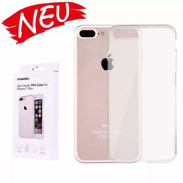 HAWEEL Apple iPhone 8 Plus/7 Plus Kratzfestes TPU Schutzhülle Case transparent