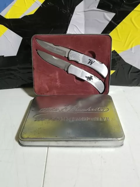 OLIVER F. WINCHESTER Knife & Keychain Set 200th Commemorative - B644 $10.00  - PicClick