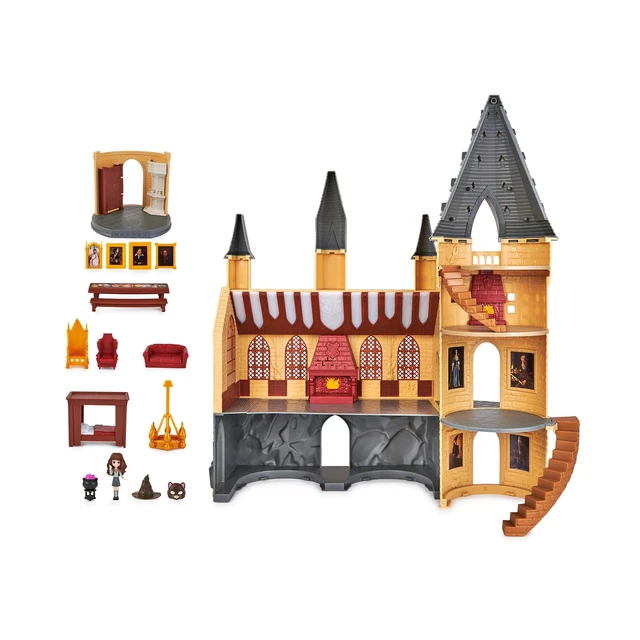 Wizarding World Harry Potter, Magical Minis Hogwarts Castle with 12 Accessori...