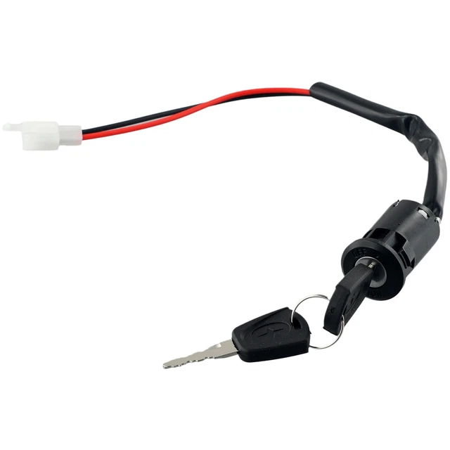 Serrure D’allumage Avec 2 Clés Pour Vélo électrique - Remplacement Direct Interrupteur De Démarrage - 8
