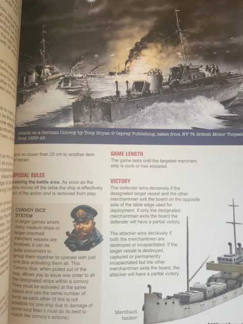 Cruel Seas WW2 Naval Battle Warlord Games Englisch Tabletop Rulebook 3
