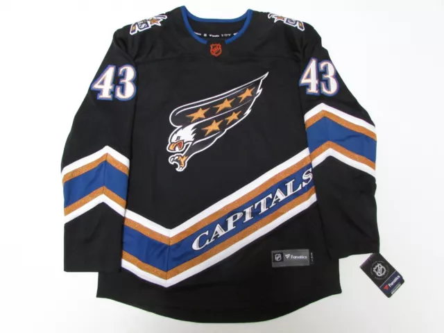 Pánské Dresy Washington Capitals Tom Wilson 43 2021 Reverse Retro Červená Authentic
