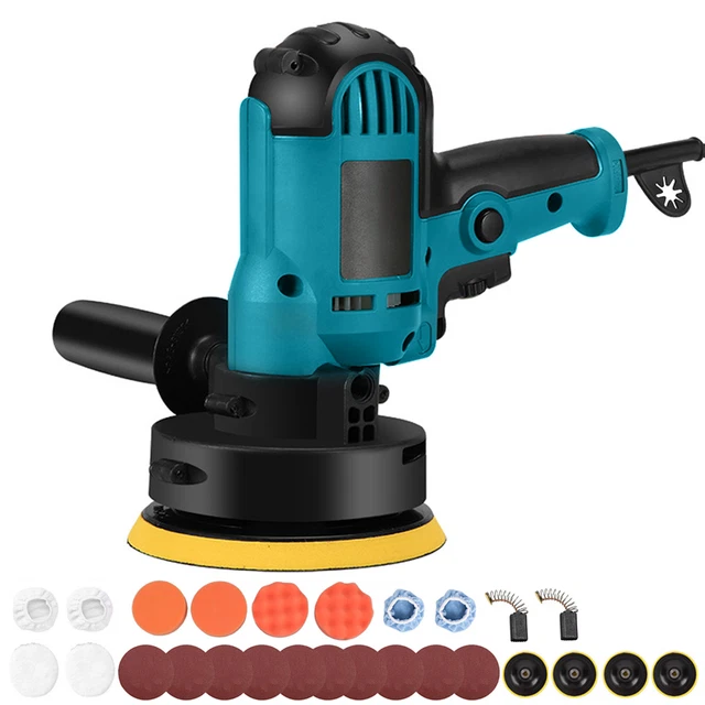 31Tlg Auto Polermaschne Polerer Polergerät Schlefmaschne 125mm