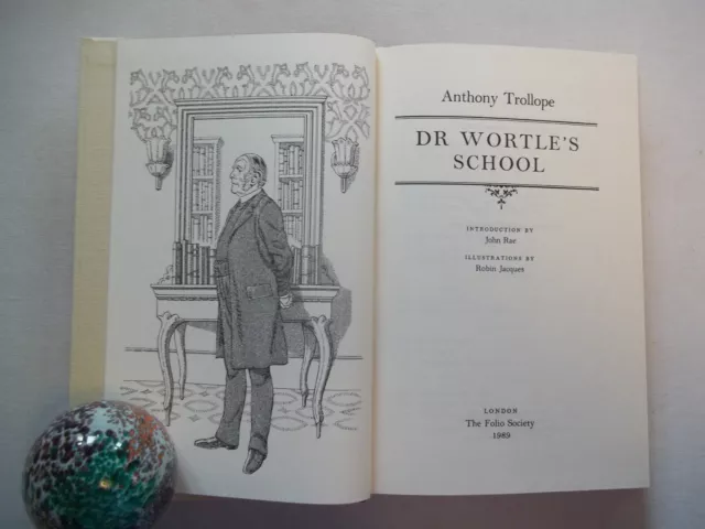 Dr Wortle's School, Anthony Trollope, Folio Society, 1989, slipcase