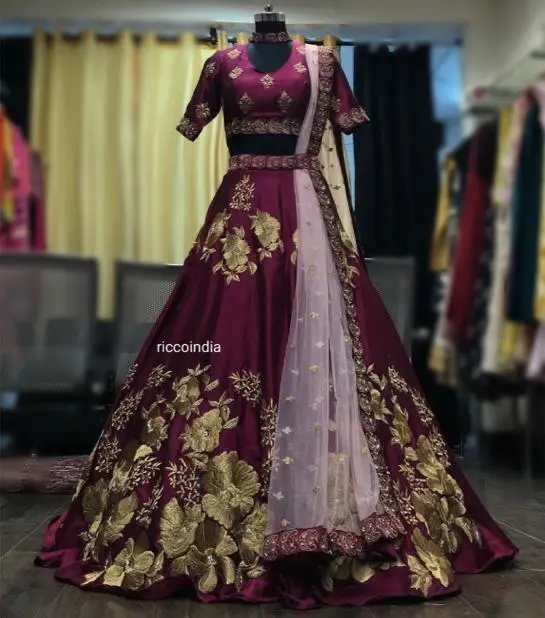 Choli Lehenga Indian Lengha Party Wear Wedding Designer Pakistani Bollywood Sari