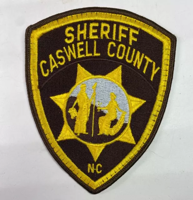 Caswell County Sheriff North Carolina NC Patch M5