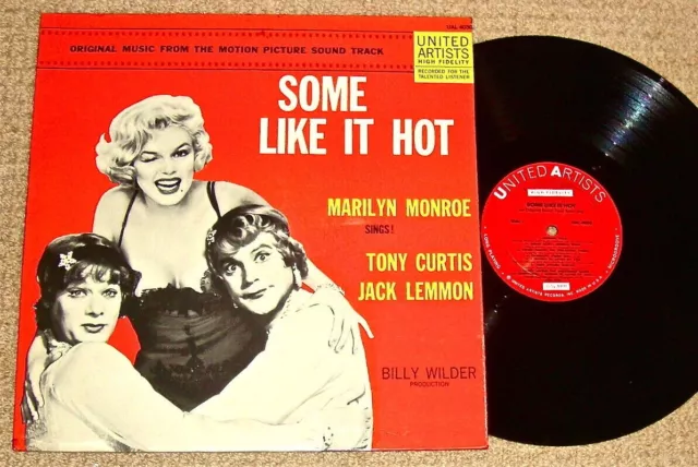 Marilyn Monroe LPs: SomeLikeItHot/RememberMarilyn/1952Radio Show/Let'sMakeLove 2