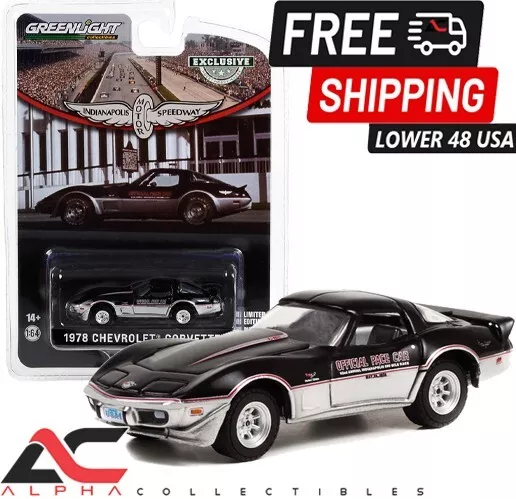 Greenlight 30347 1:64 1978 Chevrolet Corvette Indy 500 Pace Car