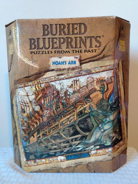 BURIED BLUEPRINTS NOAH’S Ark Puzzles from the Past 1000 Piece Jigsaw