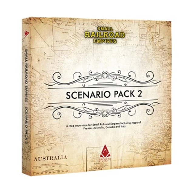 Archona Games Board Game Small Railroad Empires - Scenario Pack 2 NM