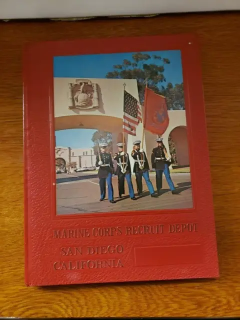 Marine Corps Recruit Depot San Diego Yearbook First Battalion Platoon