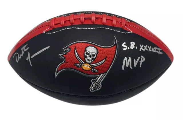 Dexter Jackson Autographed Tampa Bay Bucs Logo Football Beckett 40892