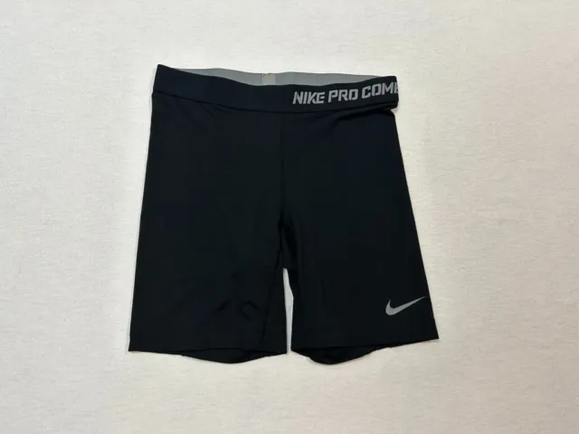New NIKE PRO COMPRESSION Mens Combat Shorts Pants Black 2XL XXL