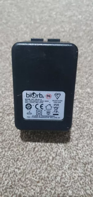 biOrb TDC POWER 12V AC 2-PIN 2-OUTPUT POWER SUPPLY TRANSFORMER ADAPTOR DB-20-12