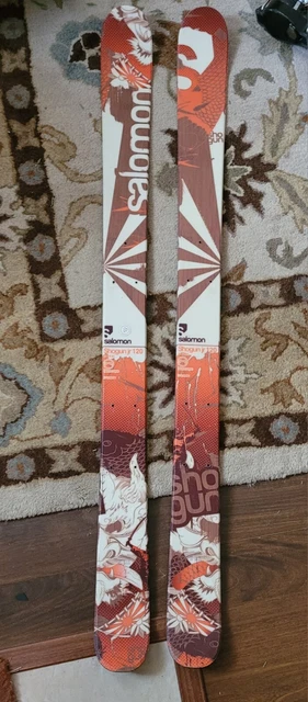 New Salomon Shogun Jr Twintip Skis 120 cm