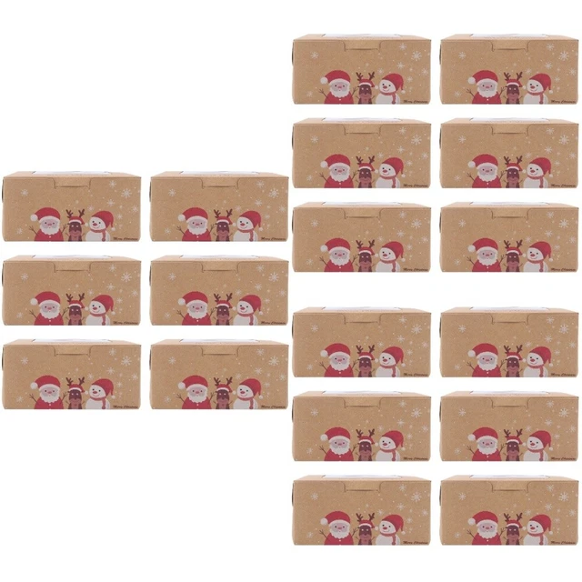 18 Pcs Gift Case Clear Cake Containers Individual Carrier Open The Window