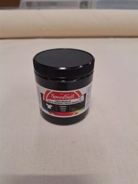 Speedball Fabric Screen Printing Ink 8oz - Black