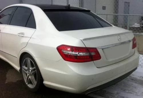 Für Mercedes E-Klasse W212 Limousine Heck Spoiler Spoilerlippe Kofferraum Lippe