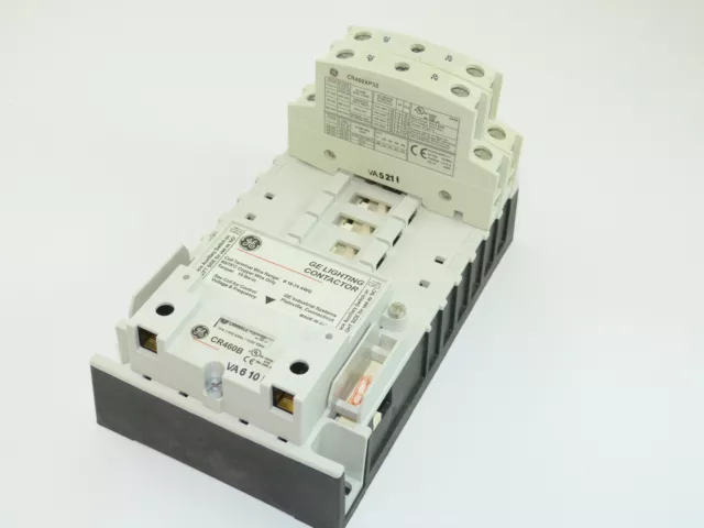 GE CR463L40AJA Electricity Held Lighting Contactor 120v Coil 4 N.O. Poles NEW