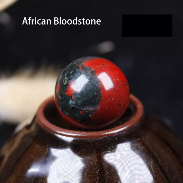 20MM Natural Crystal Sphere Round Ball Gemstone Healing Globe Chakra Palm Stone