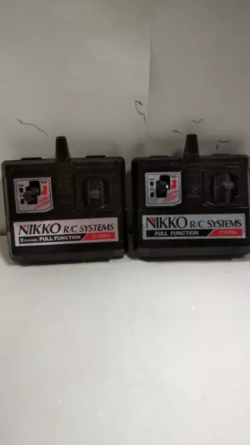 RADIOCOMANDI RADIOCONTROL NIKKO R C SYSTEM 27145 MHZ Full FUNCTION