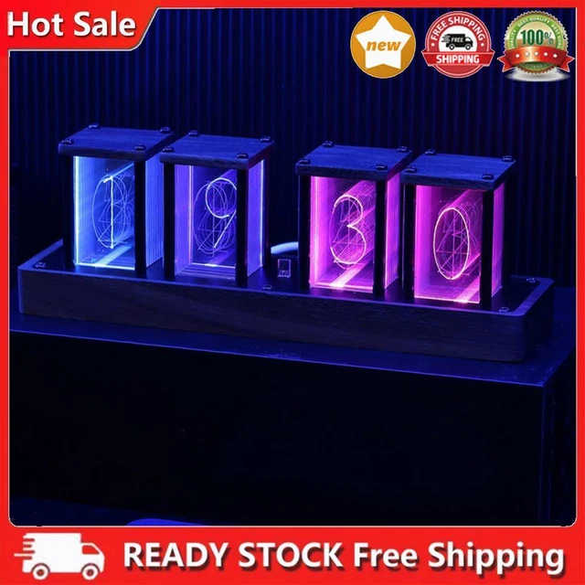 LED DIGITAL ALARM Clock Phone Control Creative LED Ornament RGB