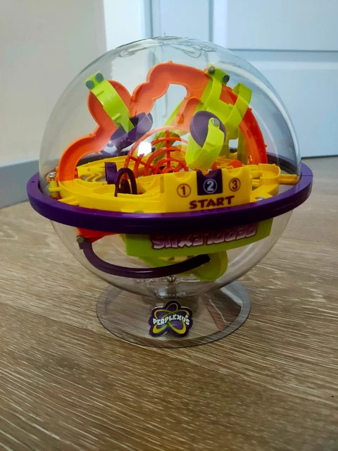 Perplexus Beast – Labyrinthe 3D Avec 100 Défis – Boule Transparente Dès 9 Ans – Casse-tête Addictif