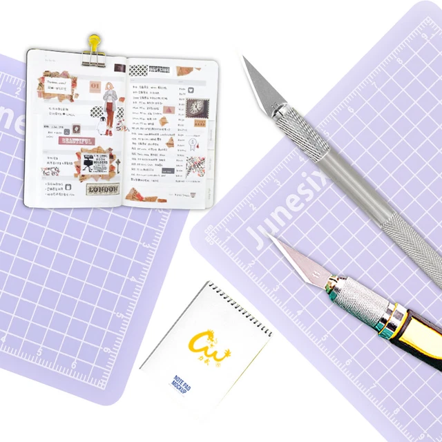 3 piezas alfombra de corte rotativo no -scrapbook - papel - tabla de cortar para edredón - S