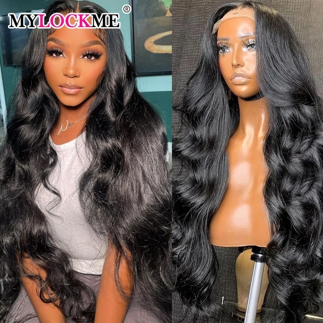 Parrucca anteriore in pizzo trasparente HD 13x4 13x6 capelli umani corpo onda brasiliana per donna