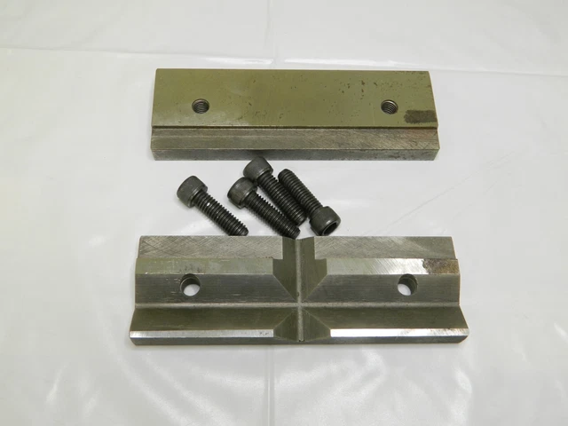 CARDINAL TOOL Vise Jaw: 6″ Wide, 2 mm High, Step 1 Pair 6-CJP