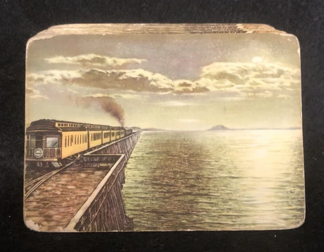 Vintage Southern Pacific Lines Souvenir Playing Cards - Complete Box 1940s
