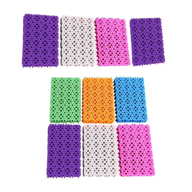 10 Pcs Duschablauf Bodenteppich Bodenablaufpad Badewannenmatte