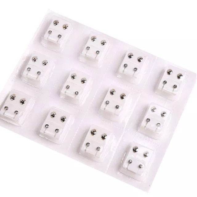 24 pz Kit Piercing Orecchini per Pistole Piercing Orecchi Senza Strumenti Dolore