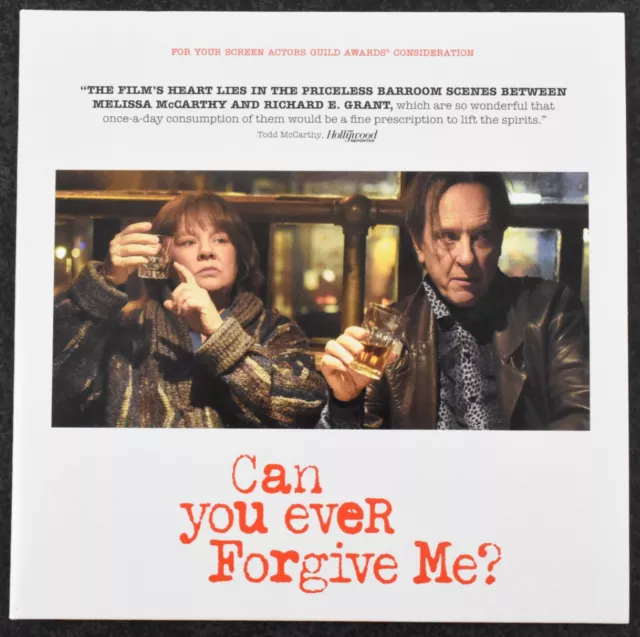 Melissa McCarthy Jane Curtin Can You Ever Forgive Me 2018 DVD Oscar Screener FYC